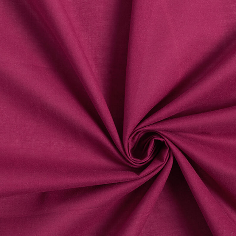 Batyst bawełniany jednokol. – bordo,  image number 1