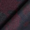 Tkanina płaszczowa Mieszanka wełniana moro – czerń/merlot,  thumbnail number 4