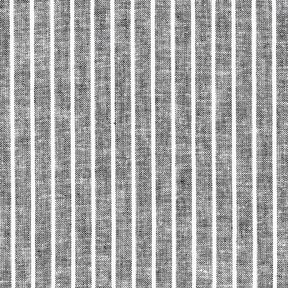 Mieszanka lnu i bawełny szerokie paski &ndash; czerń/biel, 