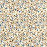 Tkanina bawełniana Kreton rozrzucone kwiaty – jasnobeżowy/jasny brąz,  thumbnail number 1