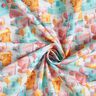 Tkanina bawełniana Popelina kolorowe maszyny do szycia &ndash; jasny r&oacute;ż/jasny turkus,  thumbnail number 3