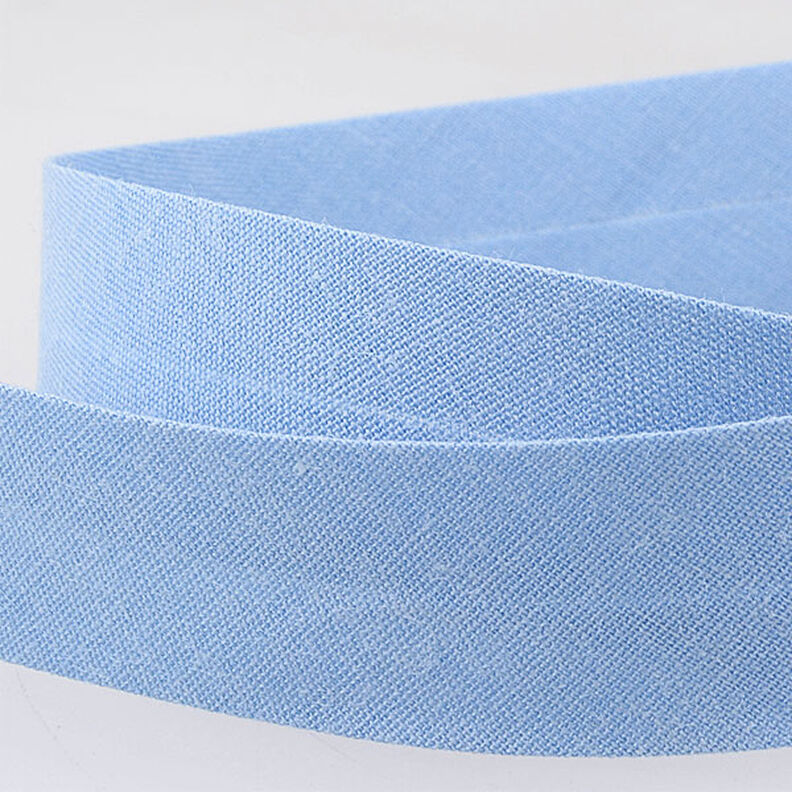Taśma skośna Polycotton [20 mm] – jasnoniebieski,  image number 2