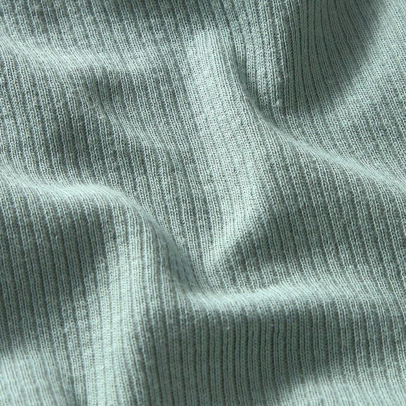 Dżersej prążkowany drobne prążki 2-1-1-1 – zieleń trzcinowa,  image number 2