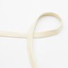 płaski sznurek Bluza z kapturem Bawełna [15 mm] – mleczna biel,  thumbnail number 1