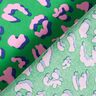 Bawełna powlekana abstrakcyjna panterka | Poppy Fabrics – zieleń/róż,  thumbnail number 4