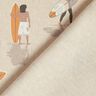 Tkanin dekoracyjna Half panama surfer – eukaliptusowy/naturalny,  thumbnail number 4