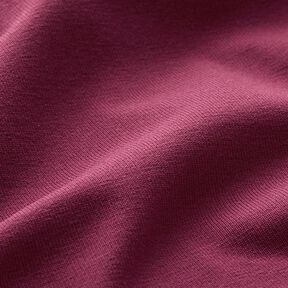 Dżersej bawełniany średniej ciężkości jednokol. – bordo, 