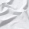 Dżersej wiskozowy brokat – biel,  thumbnail number 2