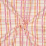 Popelina bawełniana falista krata | Poppy Fabrics – krem/róż,  thumbnail number 3