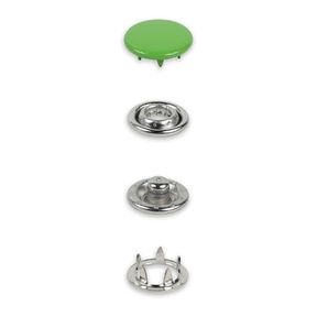 Zatrzaski do koszulek [12 mm] | Prym – jasna zieleń, 
