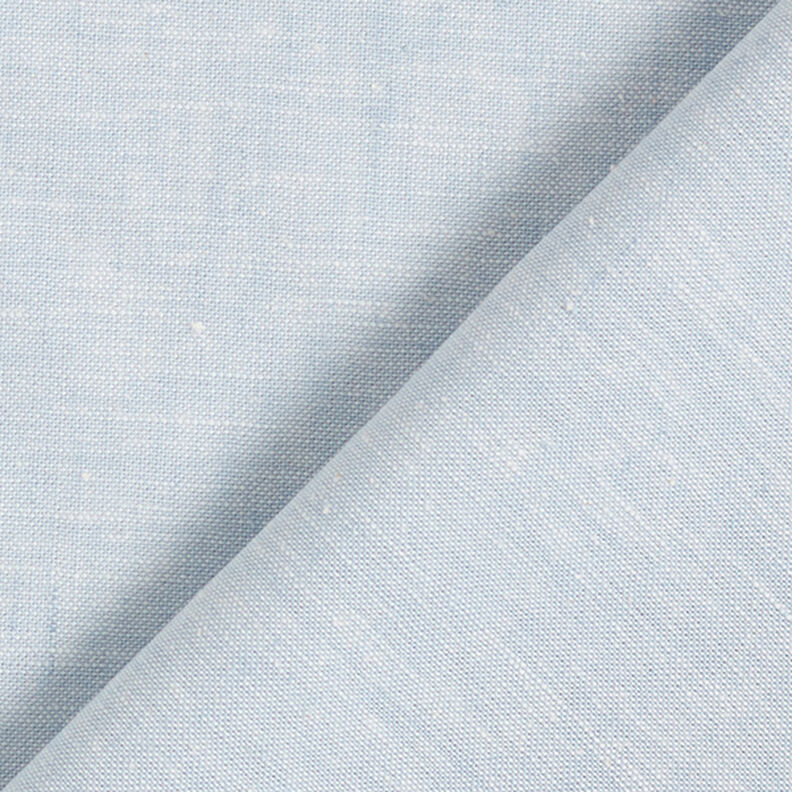 Mieszanka bawełny i lnu Melanż – jasnoniebieski,  image number 3