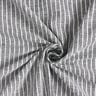Mieszanka lnu i bawełny szerokie paski &ndash; czerń/biel,  thumbnail number 3