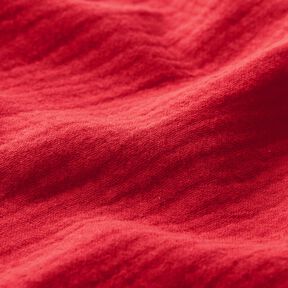 Muślin / Tkanina double crinkle – czerwień, 