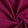 Muślin / Tkanina double crinkle – bordo,  thumbnail number 1