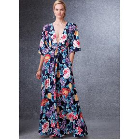 Sukienka maxi, Vogue 1735 | 32-40, 