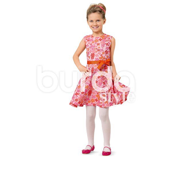 Sukienka dziewczęca, Burda 9379,  image number 2