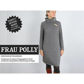 FRAU POLLY – milutka sukienka dresowa z golfem, Studio Schnittreif  | XS -  XXL, 