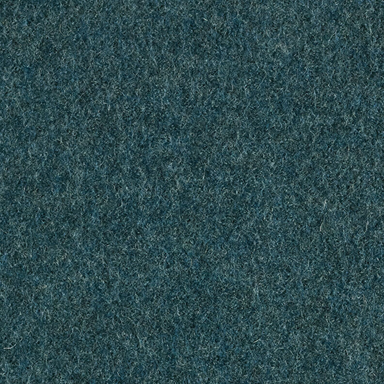 Wełniany loden spilśniany Melanż – niebieski oceaniczny,  image number 5