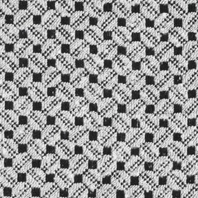 Materiał na płaszcze w kwadraciki – biel/czerń, 