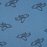 Dzianina dresowa drapana samoloty | Poppy Fabrics – dżins,  thumbnail number 1