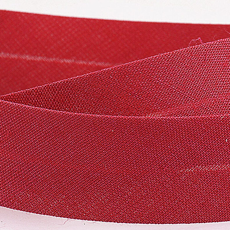 Taśma skośna Polycotton [20 mm] – malinowy,  image number 2