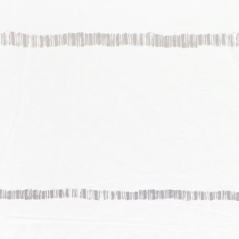 Tkanina na firany Woal delikatne paski 295 cm – jedwabnie szary/kość słoniowa,  image number 1
