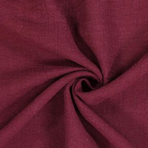 Tkanina ramia mix stonewashed, wysoka jakość – bordo, 