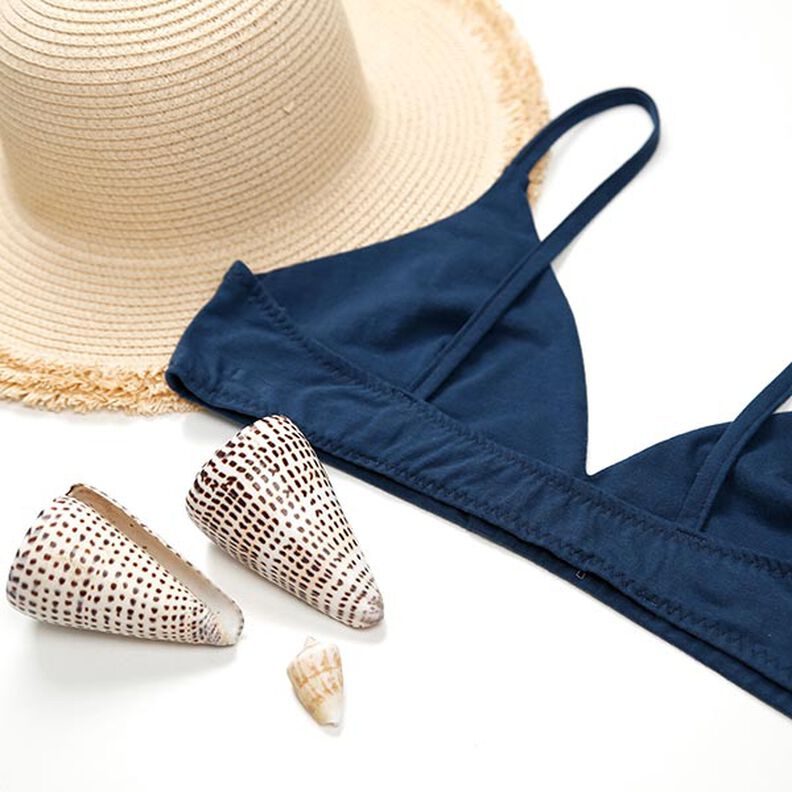 FRAU JUNE – góra od bikini lub top do jogi bez zapięcia, Studio Schnittreif | XS - XXL,  image number 3
