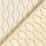 Dzianina swetrowa Crochette – mleczna biel,  thumbnail number 5