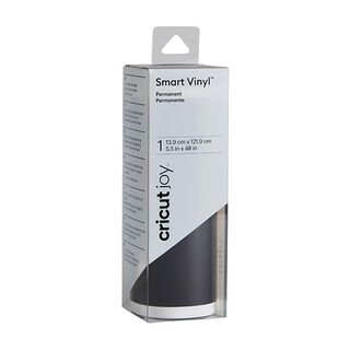 Cricut Joy Smart Folia winylowa permanentna [ 13,9 x 121,9 cm ] – czerń, 