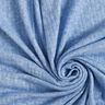 Dzianina swetrowa we wzór warkoczowy, melanż – jasnoniebieski jeans,  thumbnail number 3