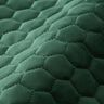 Tkanina tapicerska pikowany aksamit plaster miodu – ciemna zieleń,  thumbnail number 2