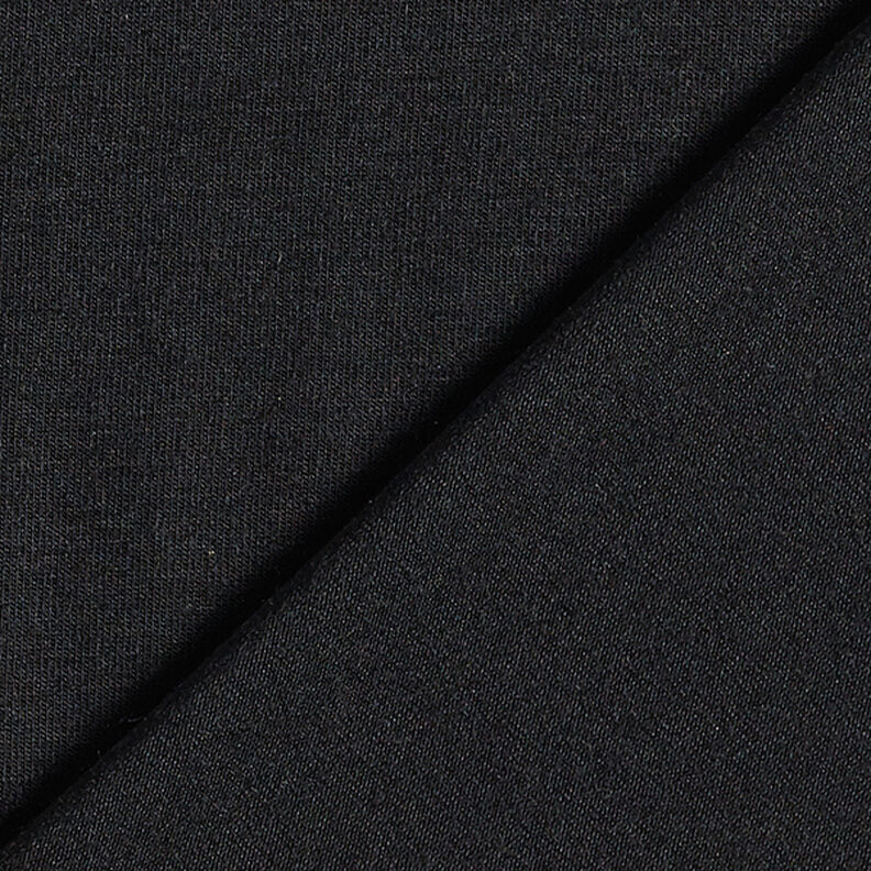 Tencel™ Modal Jersey – czerń,  image number 3