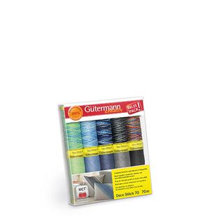 Zestaw nici Deco Stitch 70 [10 szpulek po 70 m] | Gütermann, 