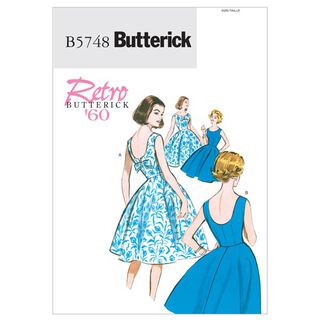 Sukienka vintage, Butterick 5748|34 - 40|42 - 48, 