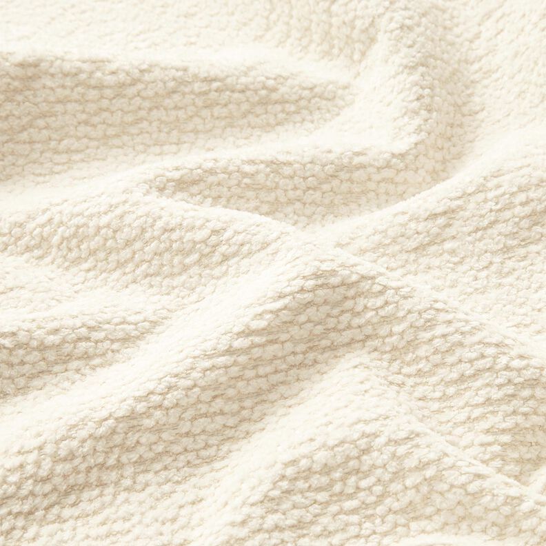 Tkanina tapicerska miękki włos – mleczna biel,  image number 2