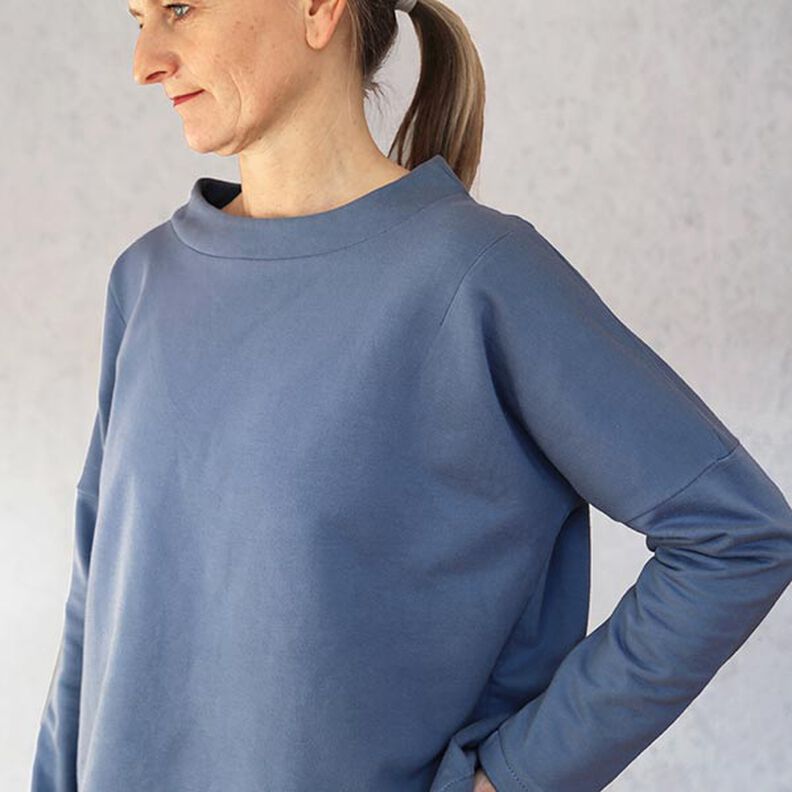 FRAU ISA – bluza ze stójką, Studio Schnittreif | XS - XL,  image number 6