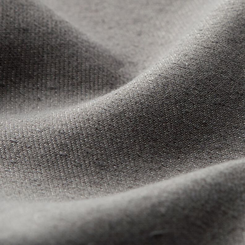 Denim strecz z mieszanki bawełny, średni – szary,  image number 2