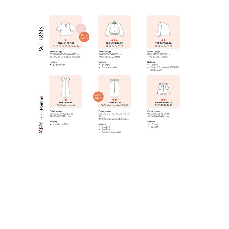 Poppy Magazyn 26 | Poppy Fabrics – krem,  image number 4