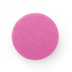 Guzik obciągnięty Classic Poly – pink, 