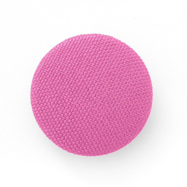 Guzik obciągnięty Classic Poly – pink,  image number 1