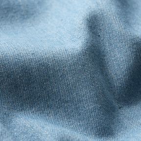 Lekki denim strecz z recyklingu – niebieski brylantowy, 