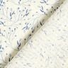 Seersucker delikatne gałązki jag&oacute;d &ndash; mleczna biel/dżinsowy błękit,  thumbnail number 4