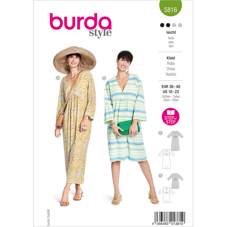 Sukienka | Burda 5816 | 36-48,  image number 1