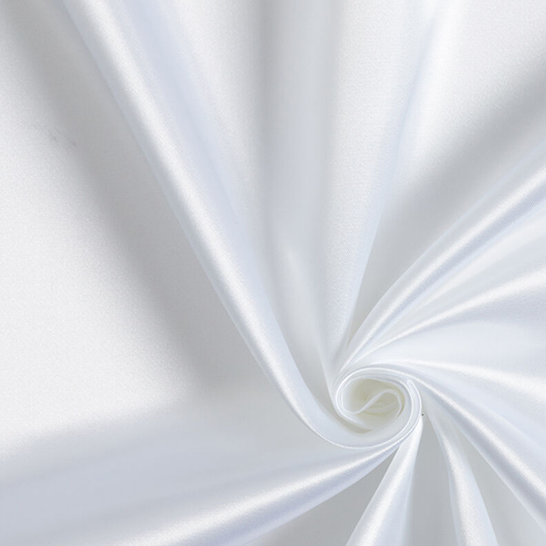 Satyna na suknie ślubne – biel,  image number 1