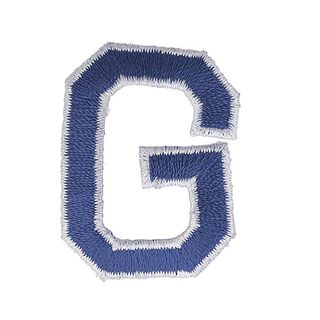 Aplikacja litera G [ Wysokość: 4,6 cm ] – granat, 