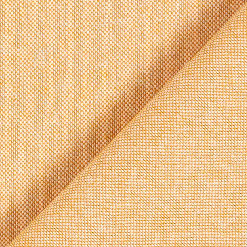Tkanina dekoracyjna half panama chambray z recyklingu – brzoskwiniowopomarańczowy/naturalny,  image number 3