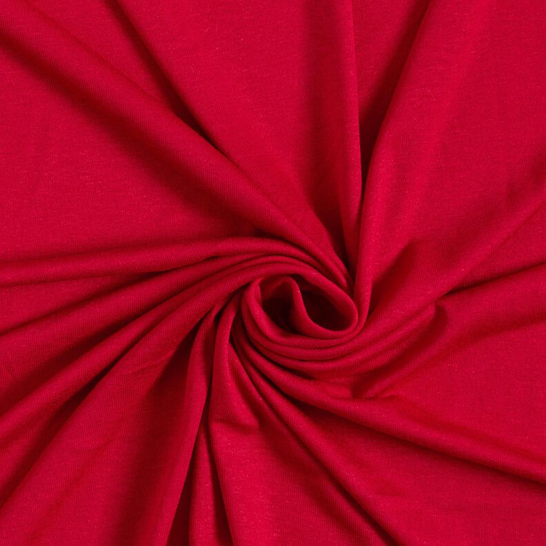 Letni dżersej wiskozowy, jasny – czerwień,  image number 1