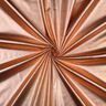Popelina bawełniana wykończone folią Jednokol – różowozłoty metaliczny,  thumbnail number 1