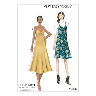 Sukienka, Very Easy Vogue9278 | 40 - 48, 